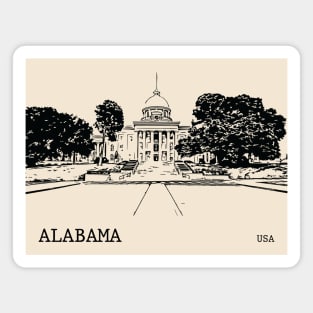 Alabama USA Magnet